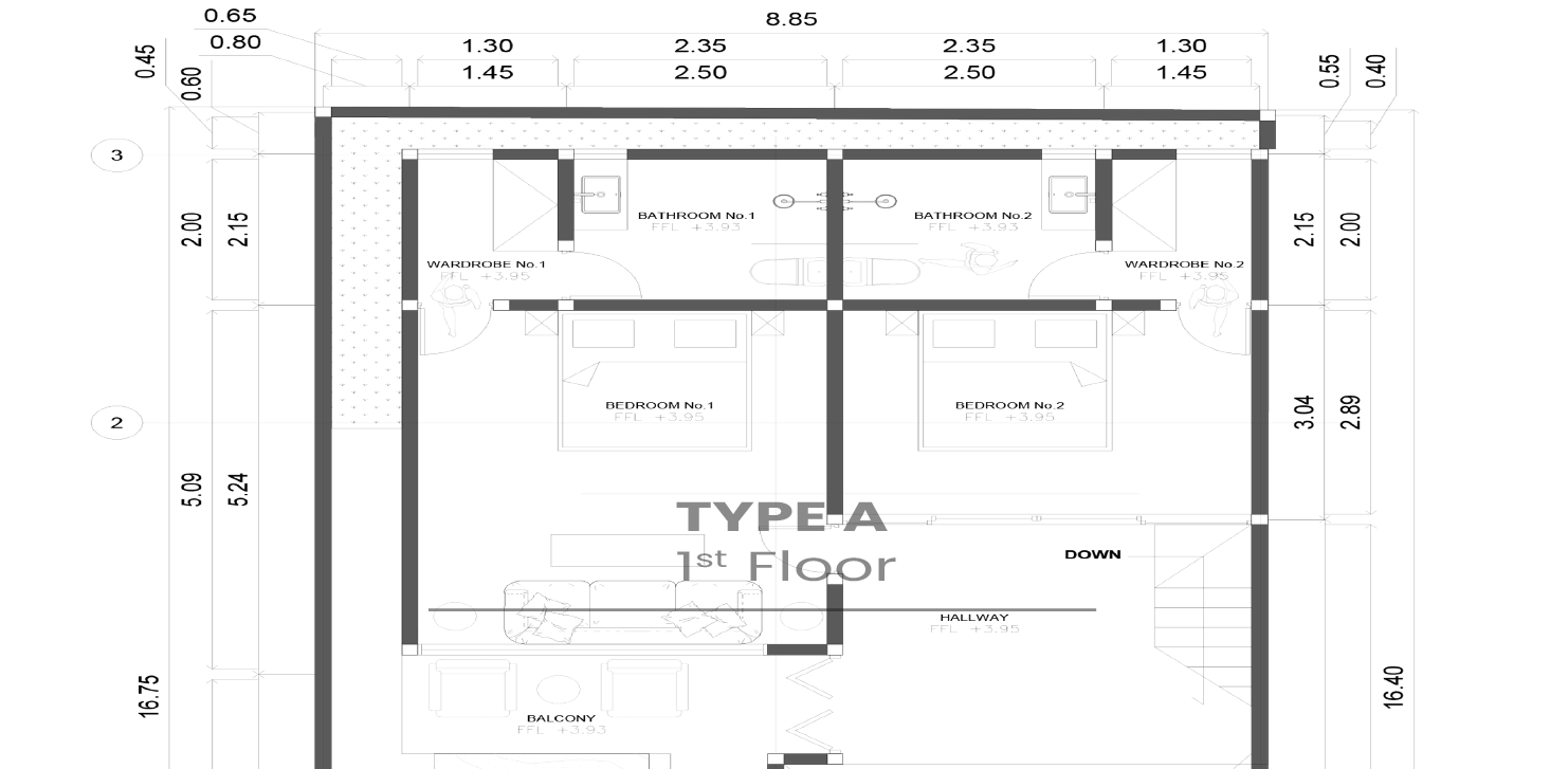 TYPE A First Floor